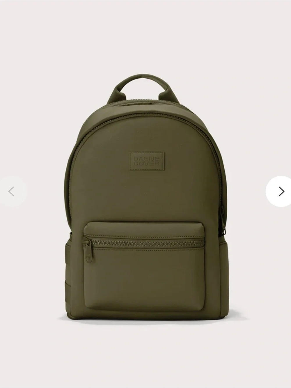 Dagne Dover Large Backpack in Olive Green